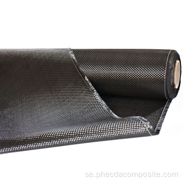 12K 400G Plain Woven Carbon Fiber Fabric Roll
